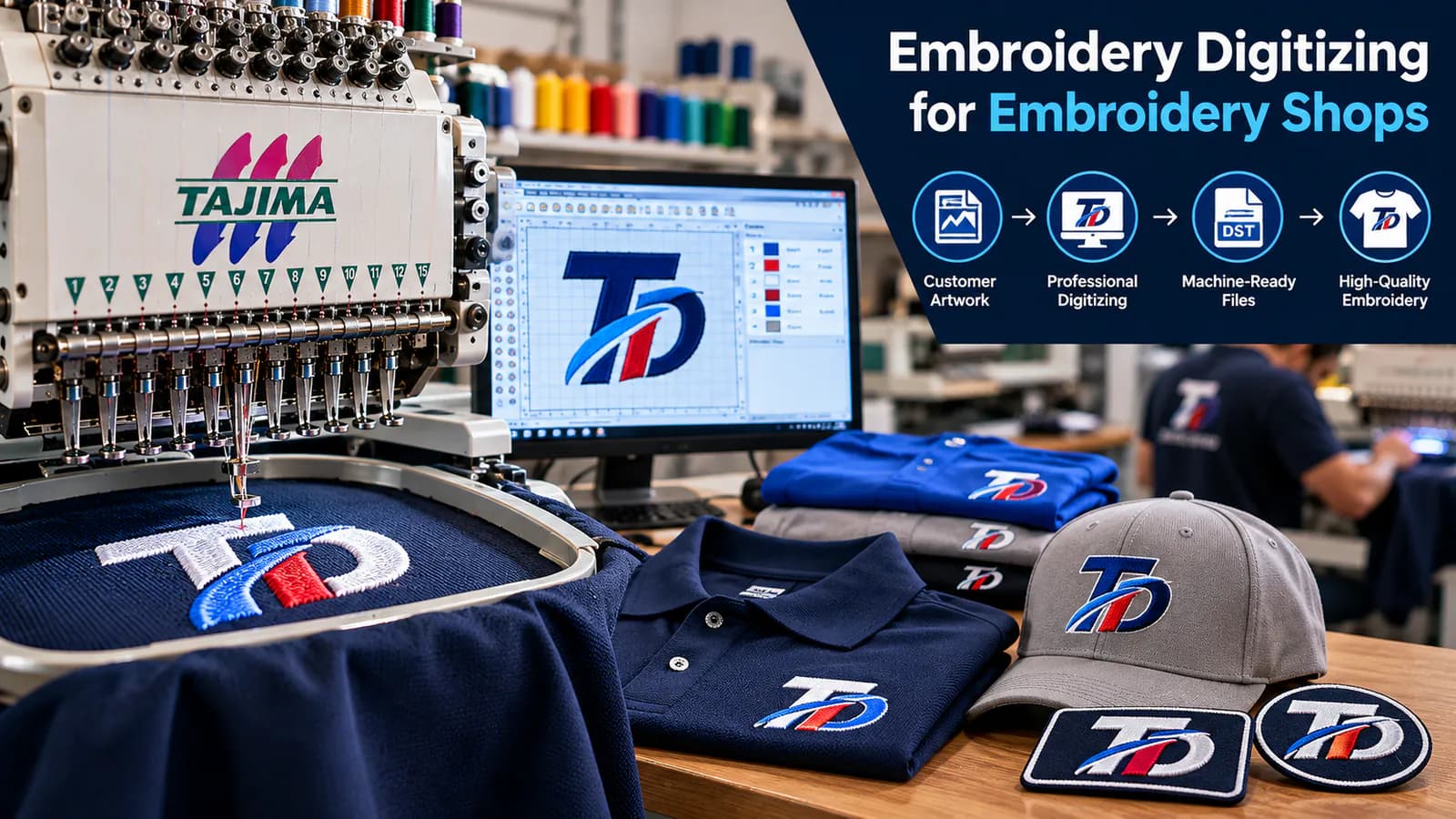 Embroidery digitizing for embroidery shops: 7 pro tips