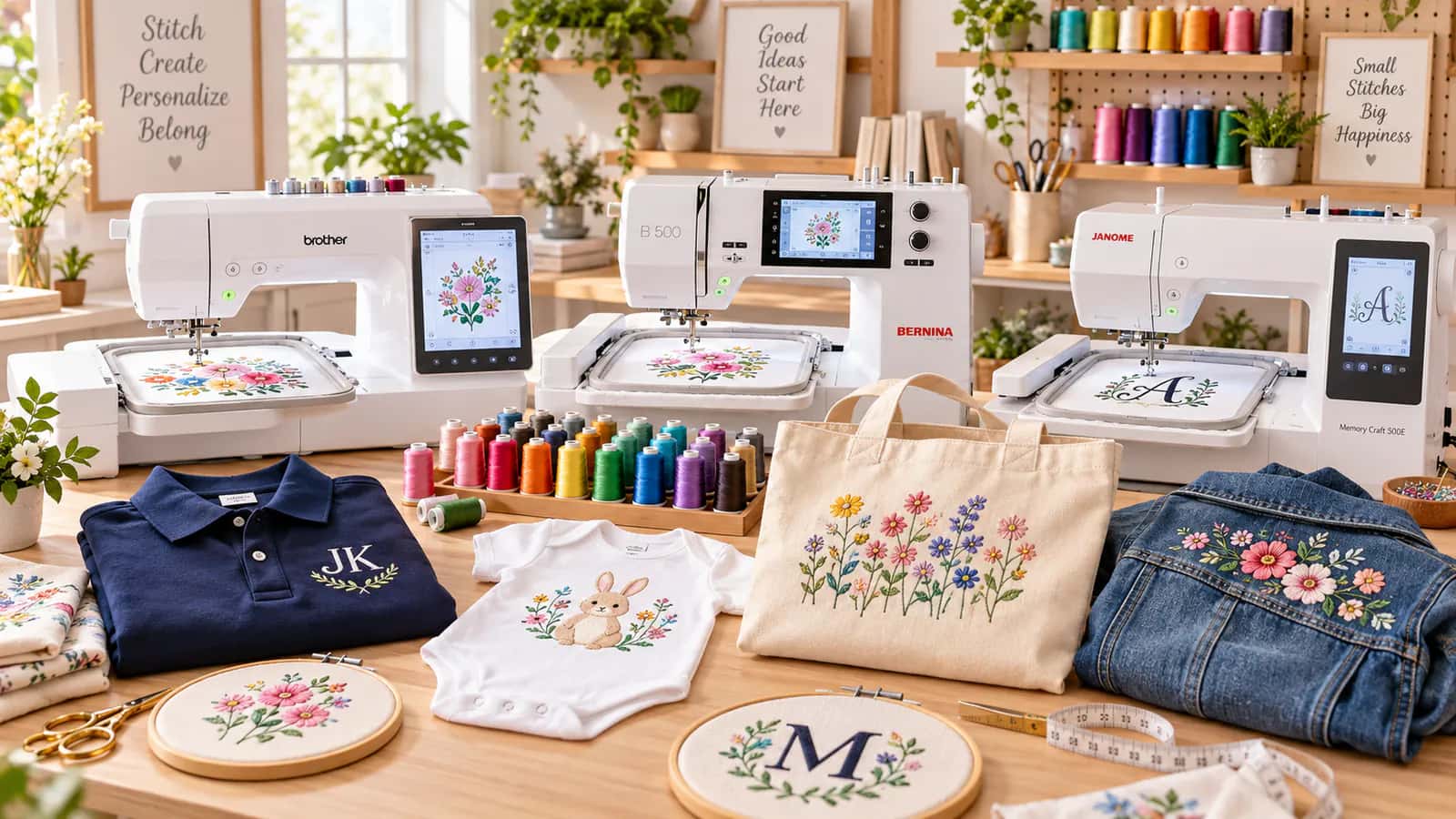 10 best home embroidery machines for beginners (2026)