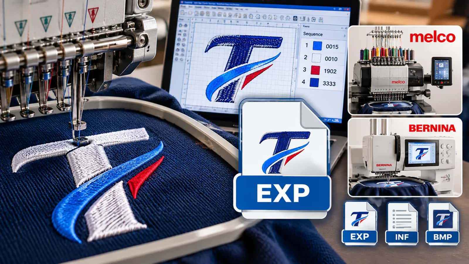 What is an EXP file? complete embroidery guide
